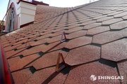 Продажа гибкой (битумной) черепицы SHINGLAS (Шинглас)